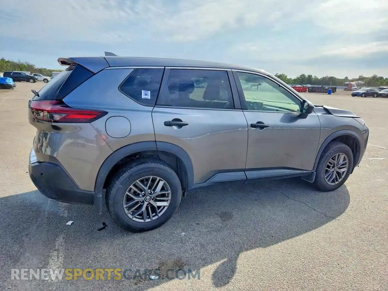 3 Photograph of a damaged car JN8AT3AB6MW220120 NISSAN ROGUE 2021