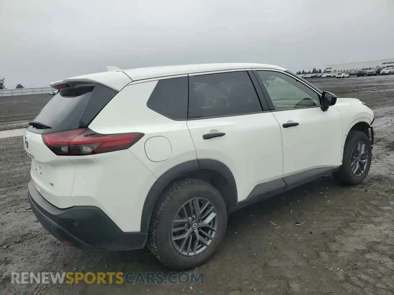 3 Photograph of a damaged car JN8AT3AB9MW206891 NISSAN ROGUE 2021