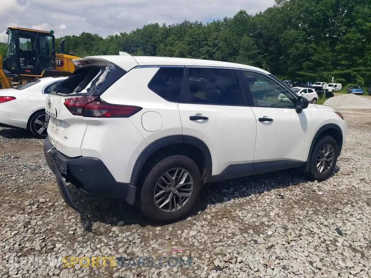 3 Фотография поврежденного автомобиля JN8AT3AB9MW220029 NISSAN ROGUE 2021