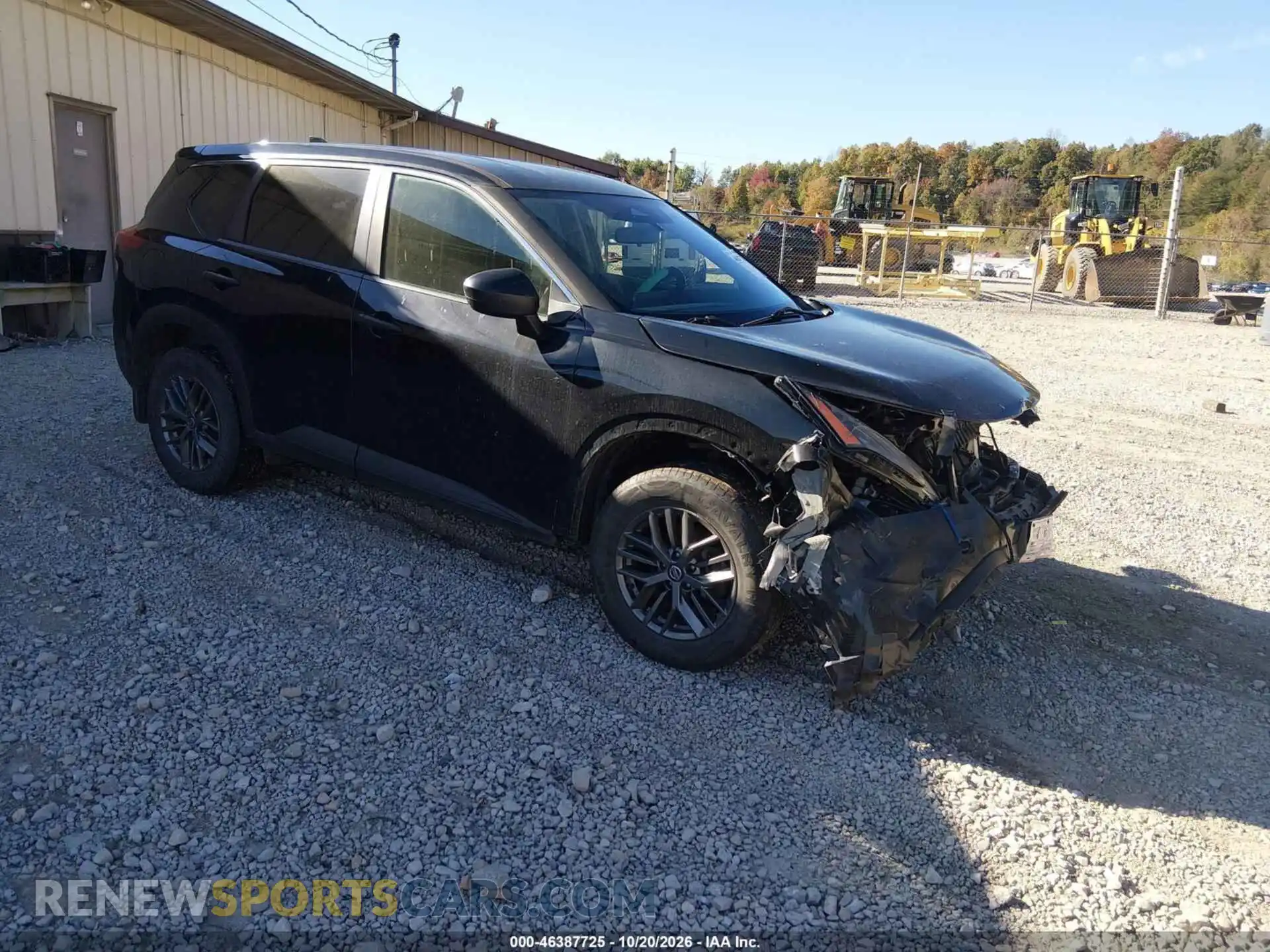 1 Photograph of a damaged car JN8AT3ABXMW207659 NISSAN ROGUE 2021