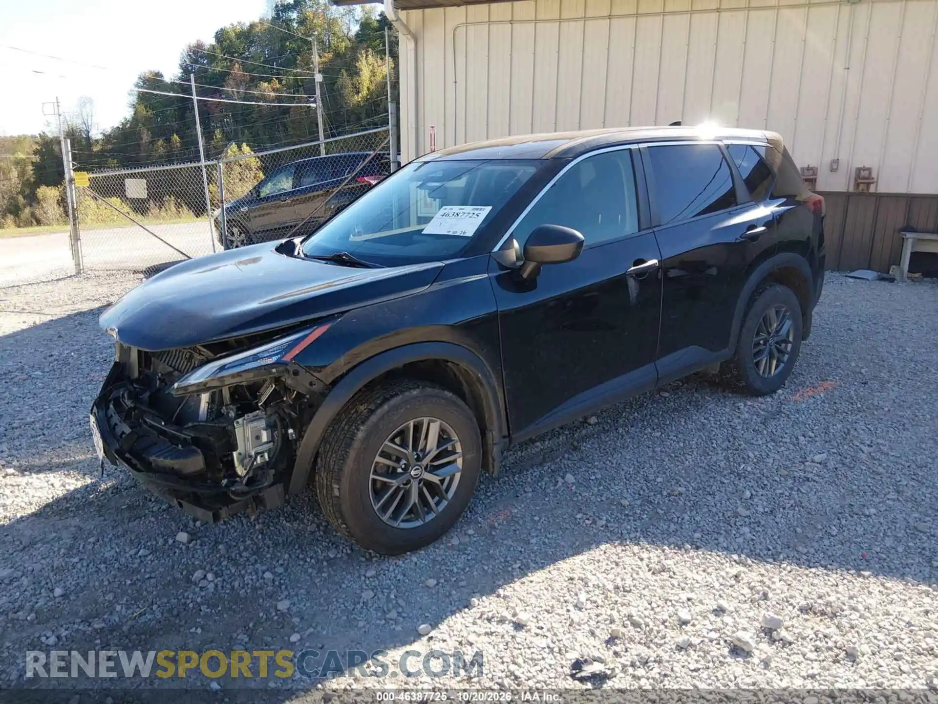 2 Photograph of a damaged car JN8AT3ABXMW207659 NISSAN ROGUE 2021
