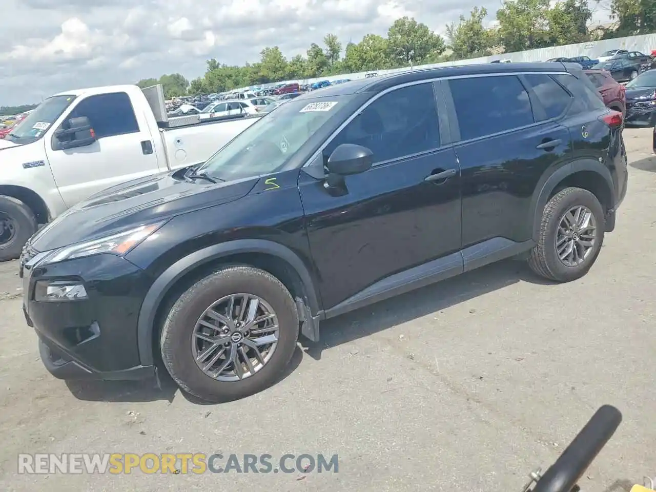 1 Photograph of a damaged car JN8AT3ABXMW210349 NISSAN ROGUE 2021