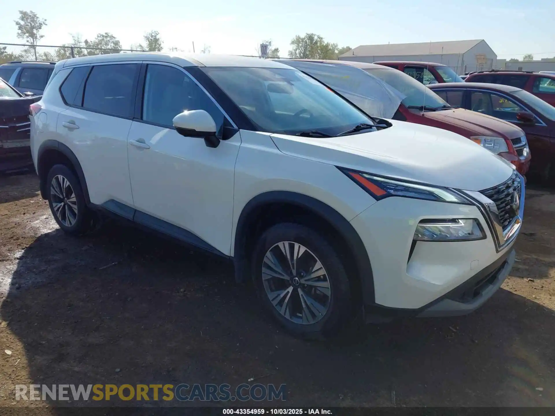 1 Photograph of a damaged car JN8AT3BA0MW006875 NISSAN ROGUE 2021