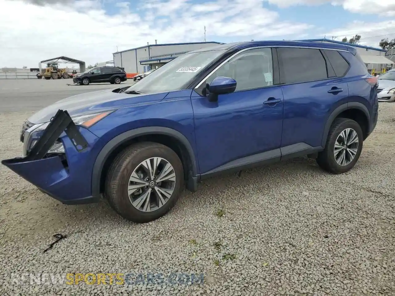 1 Photograph of a damaged car JN8AT3BA0MW007802 NISSAN ROGUE 2021