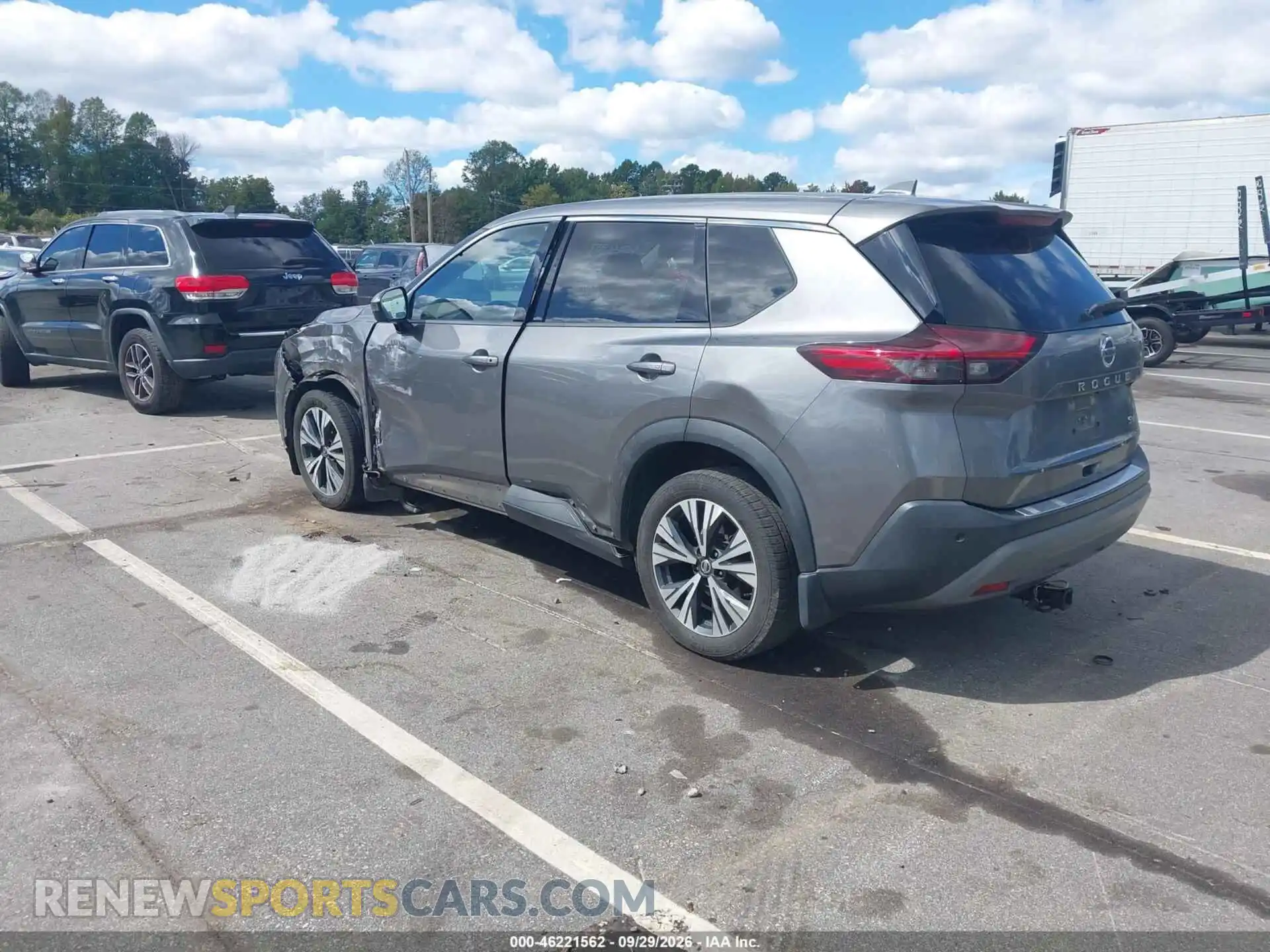 3 Photograph of a damaged car JN8AT3BA0MW010554 NISSAN ROGUE 2021