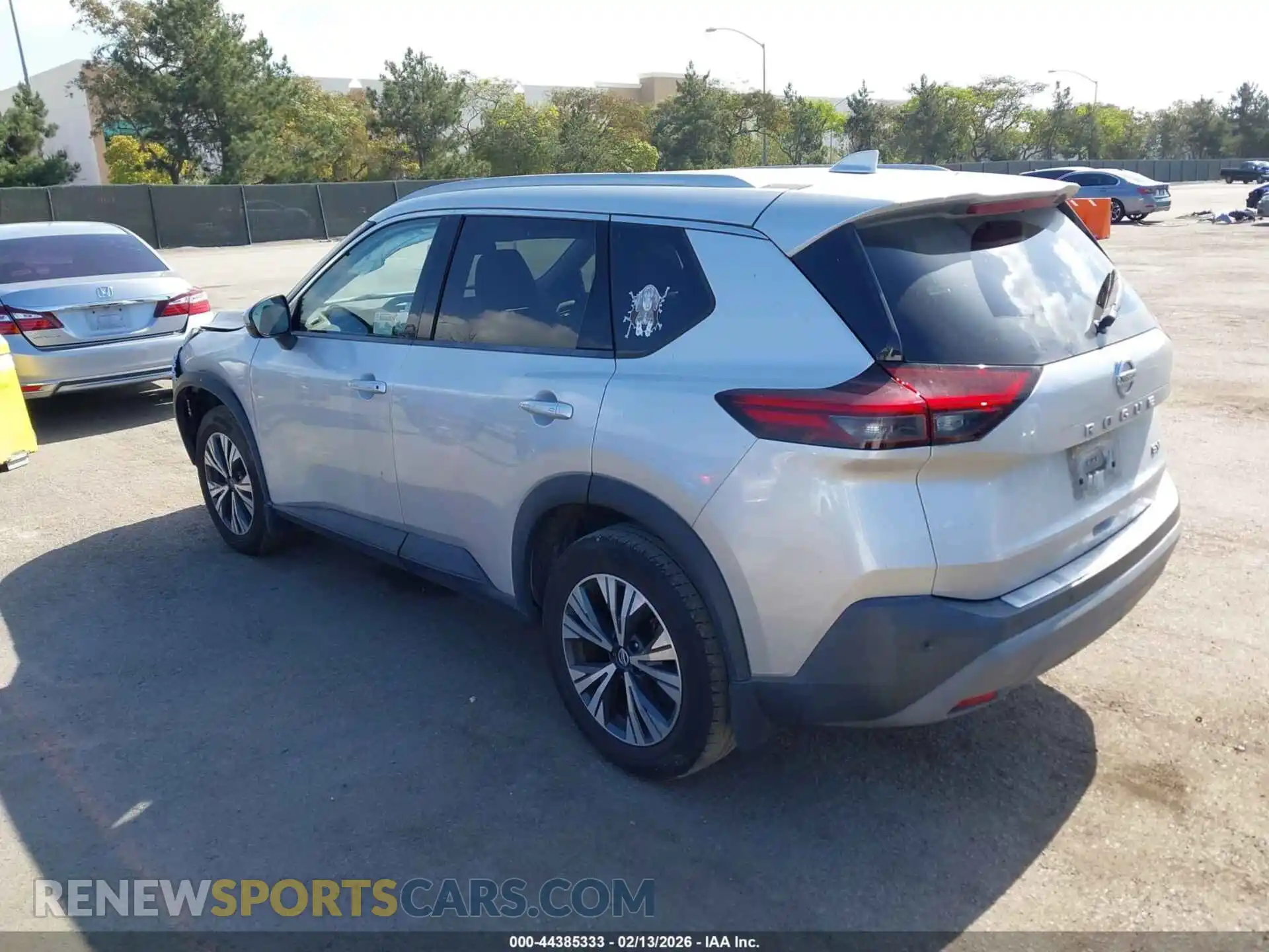 3 fotografías del automóvil dañado JN8AT3BA0MW016001 NISSAN ROGUE 2021