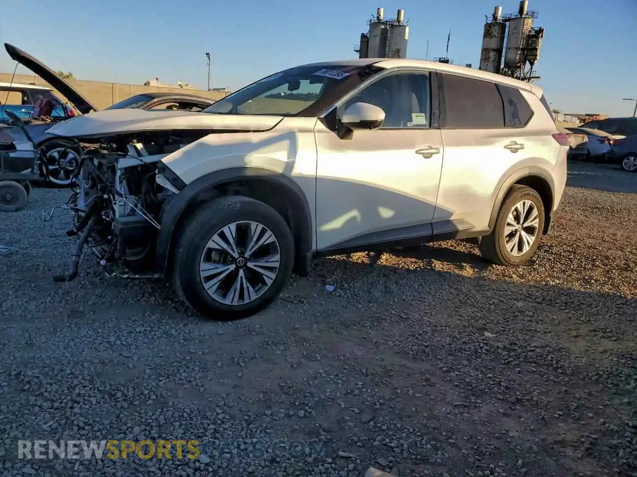 1 fotografías del automóvil dañado JN8AT3BA1MW025497 NISSAN ROGUE 2021