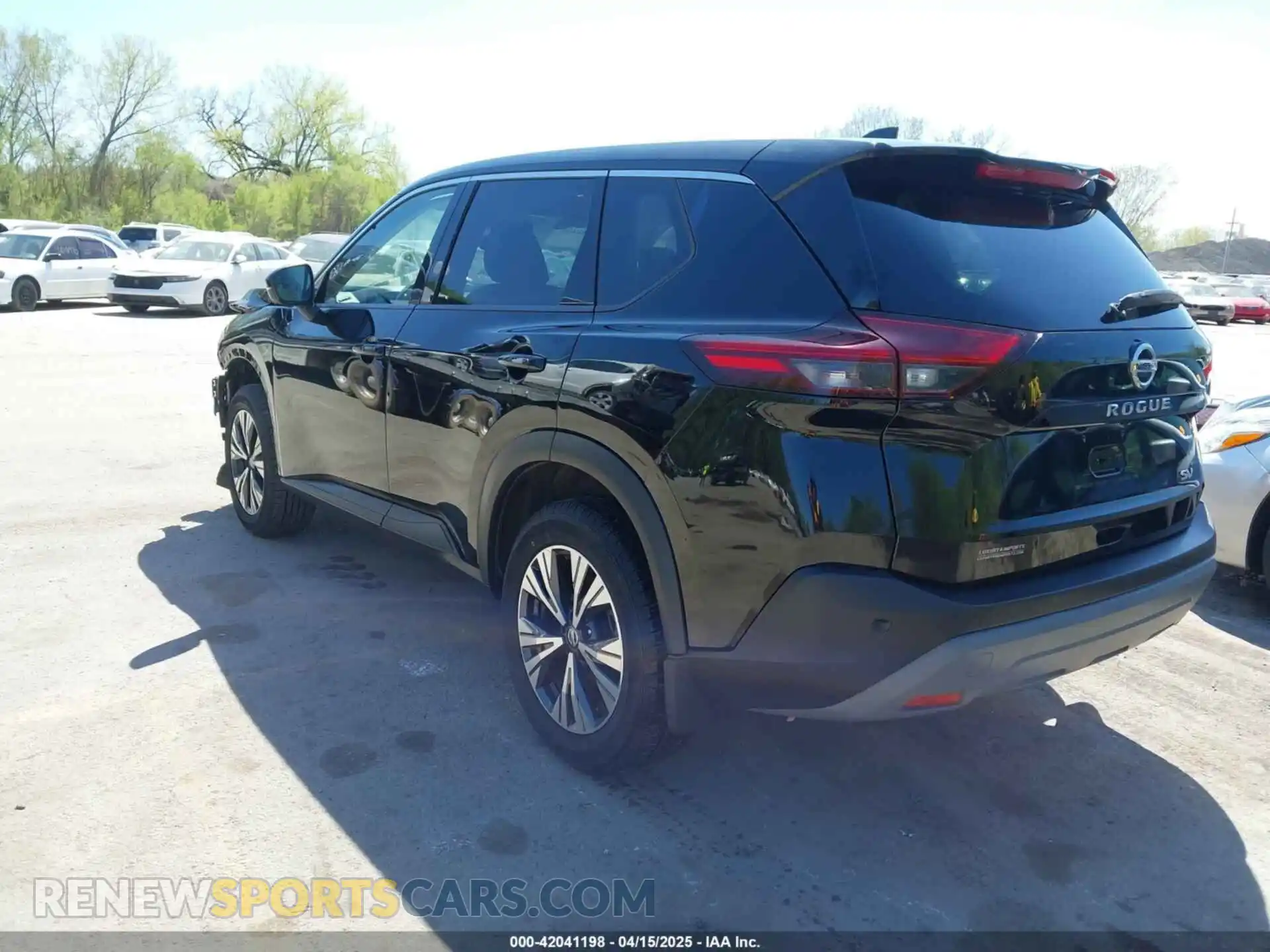 3 Photograph of a damaged car JN8AT3BA2MW000625 NISSAN ROGUE 2021