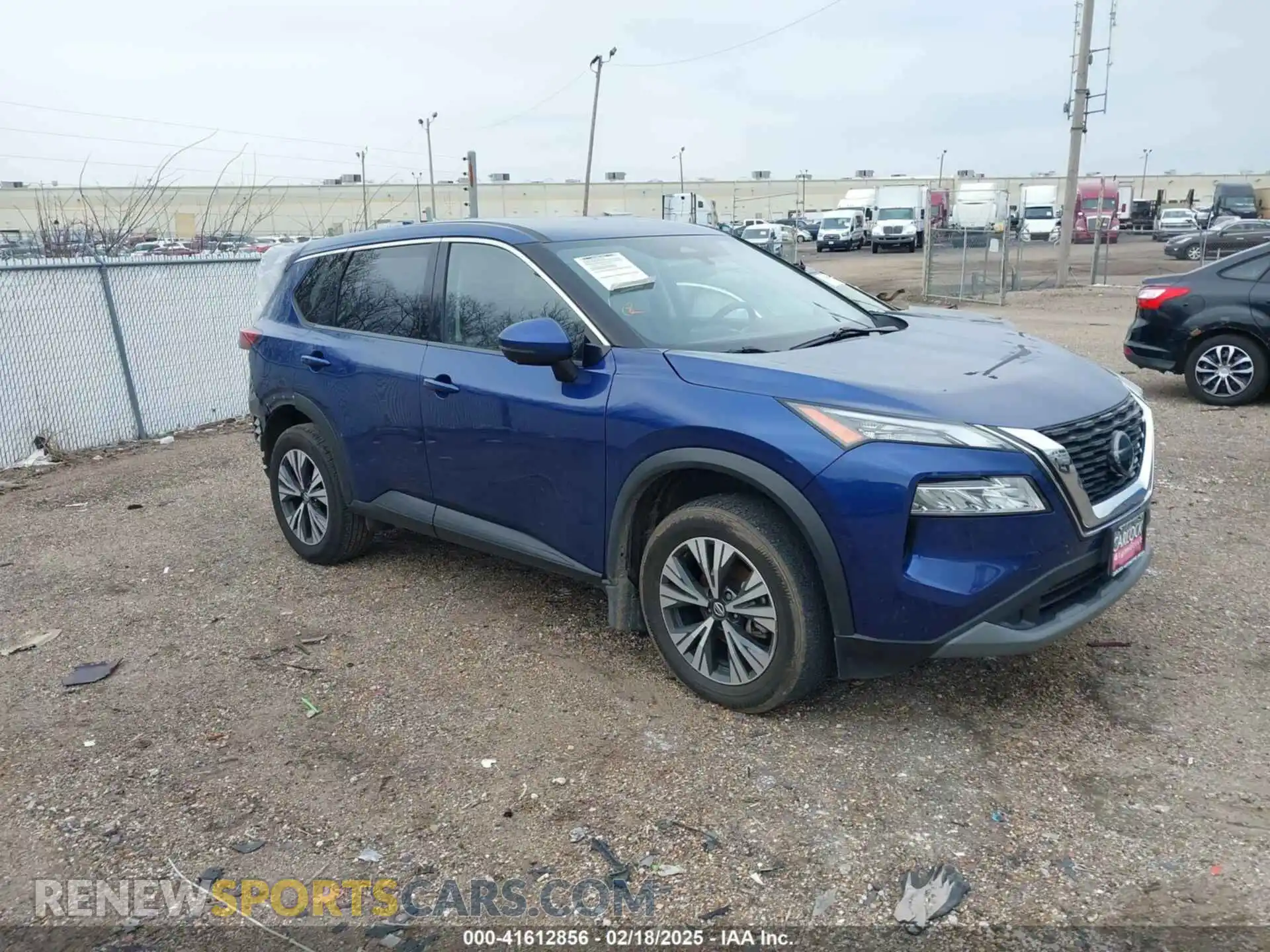 1 Photograph of a damaged car JN8AT3BA2MW006523 NISSAN ROGUE 2021