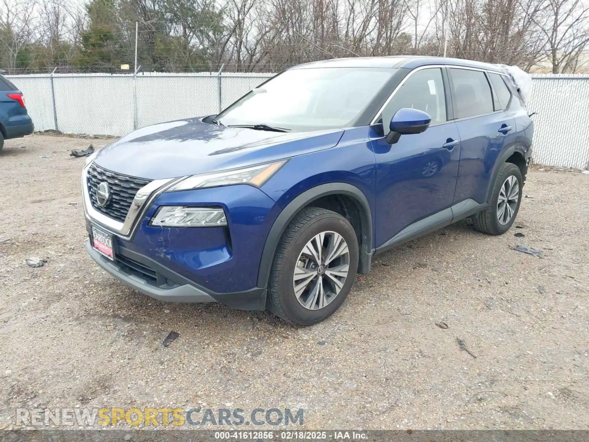 2 Photograph of a damaged car JN8AT3BA2MW006523 NISSAN ROGUE 2021
