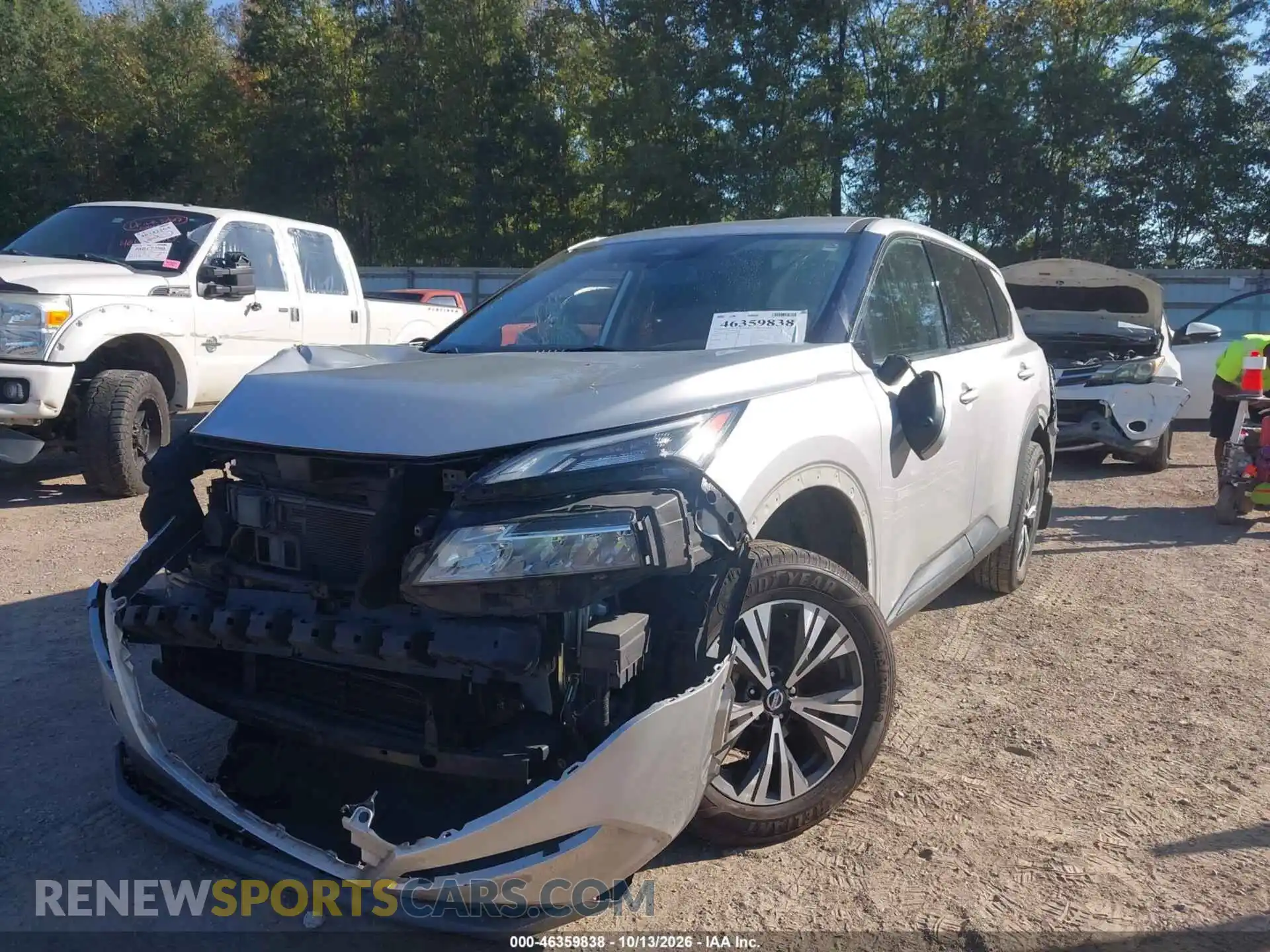 2 Фотография поврежденного автомобиля JN8AT3BA2MW007137 NISSAN ROGUE 2021