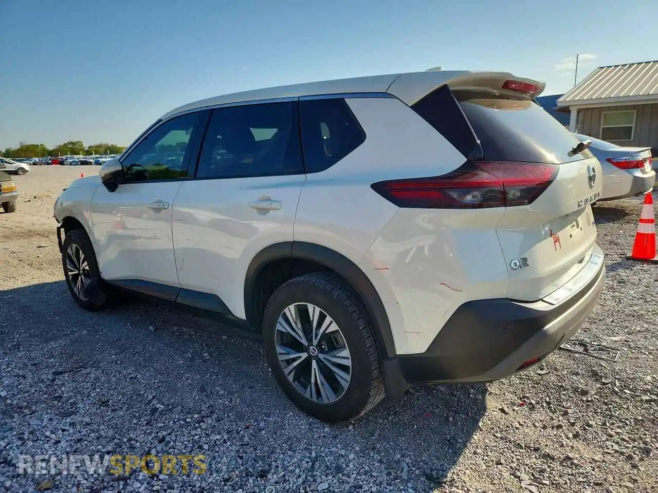 2 fotografías del automóvil dañado JN8AT3BA2MW008563 NISSAN ROGUE 2021