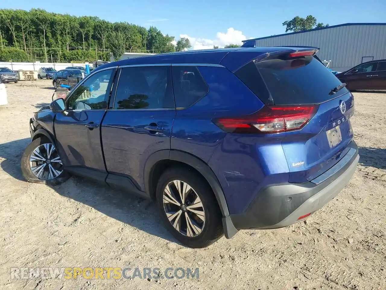 2 Фотография поврежденного автомобиля JN8AT3BA2MW010538 NISSAN ROGUE 2021