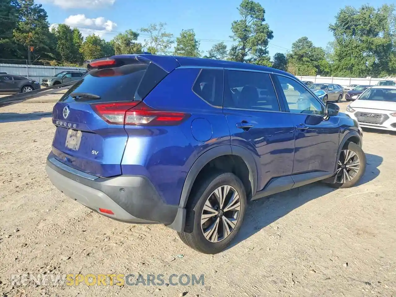 3 Фотография поврежденного автомобиля JN8AT3BA2MW010538 NISSAN ROGUE 2021