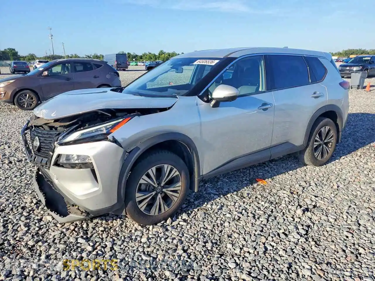 1 fotografías del automóvil dañado JN8AT3BA3MW000908 NISSAN ROGUE 2021