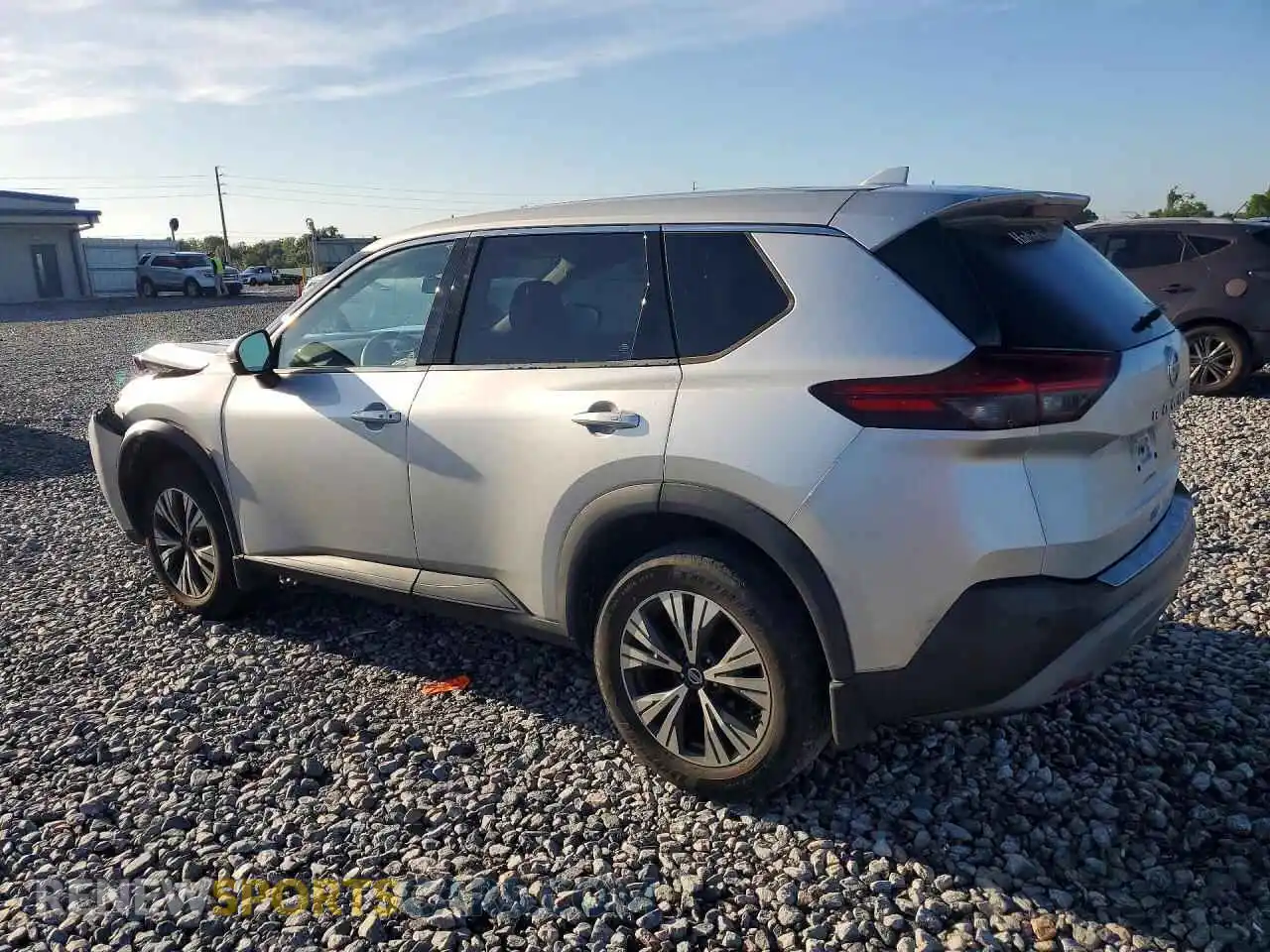 2 fotografías del automóvil dañado JN8AT3BA3MW000908 NISSAN ROGUE 2021