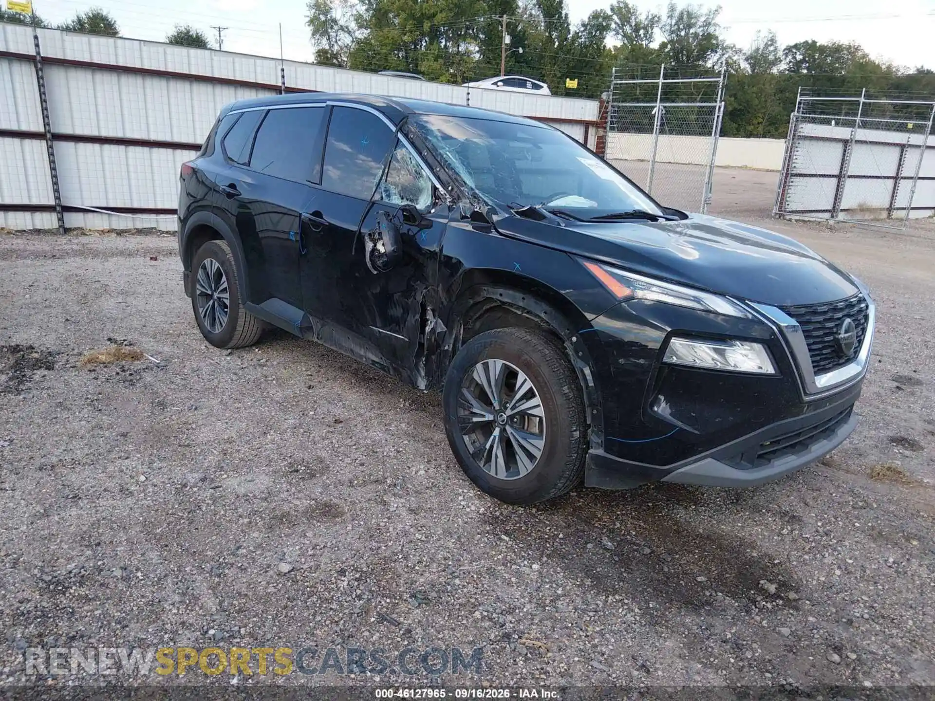 1 Photograph of a damaged car JN8AT3BA3MW007700 NISSAN ROGUE 2021