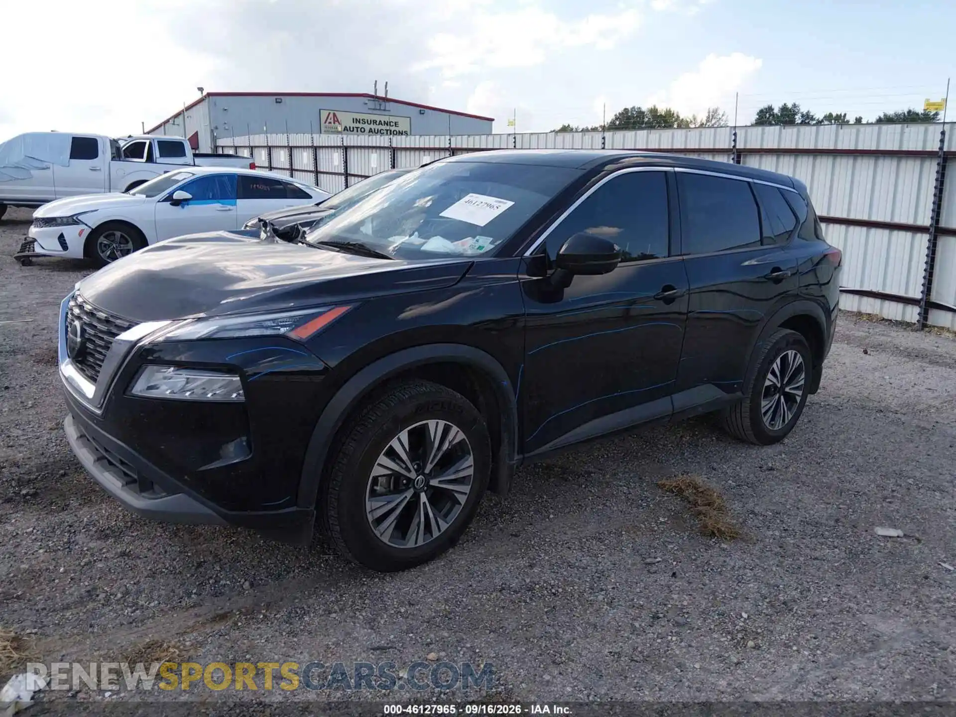 2 Photograph of a damaged car JN8AT3BA3MW007700 NISSAN ROGUE 2021