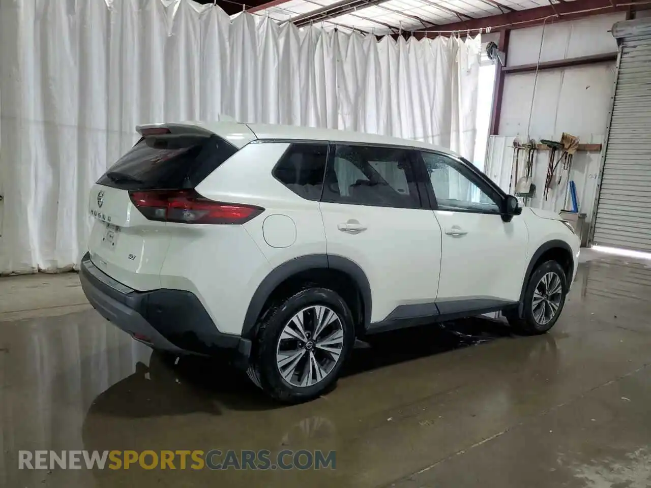 3 Photograph of a damaged car JN8AT3BA4MW007303 NISSAN ROGUE 2021