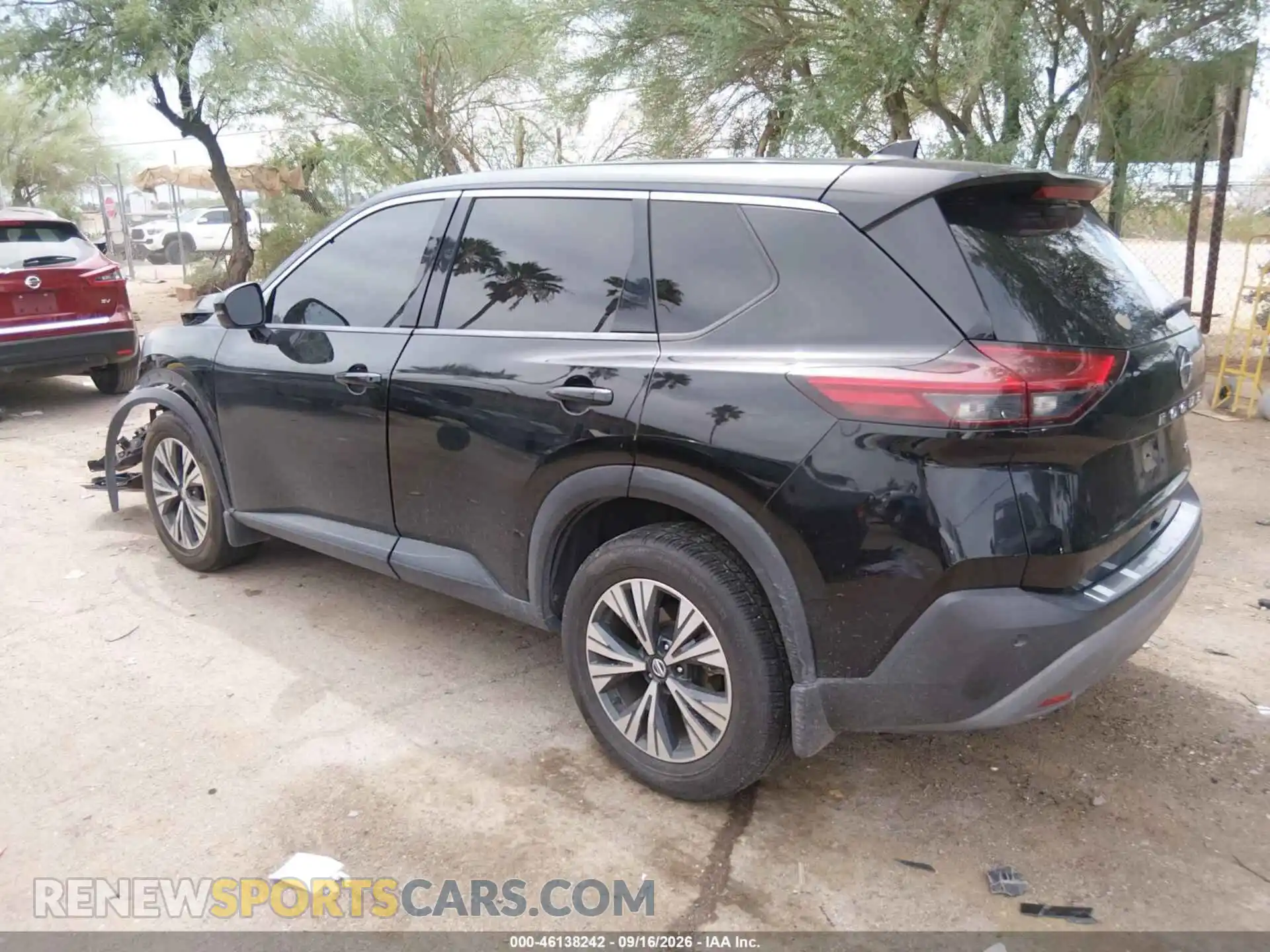 3 Фотография поврежденного автомобиля JN8AT3BA4MW007818 NISSAN ROGUE 2021