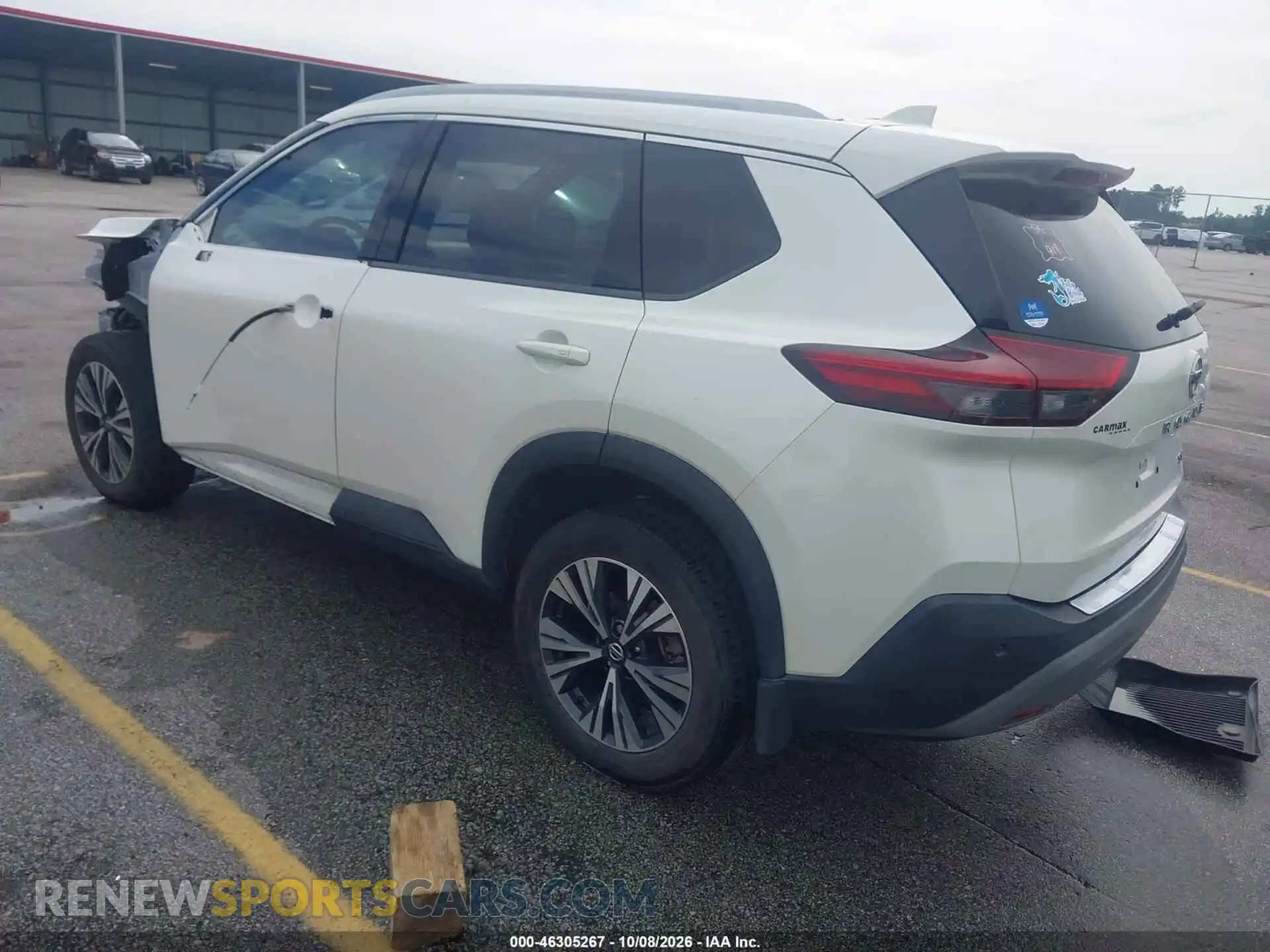 3 Photograph of a damaged car JN8AT3BA4MW013019 NISSAN ROGUE 2021