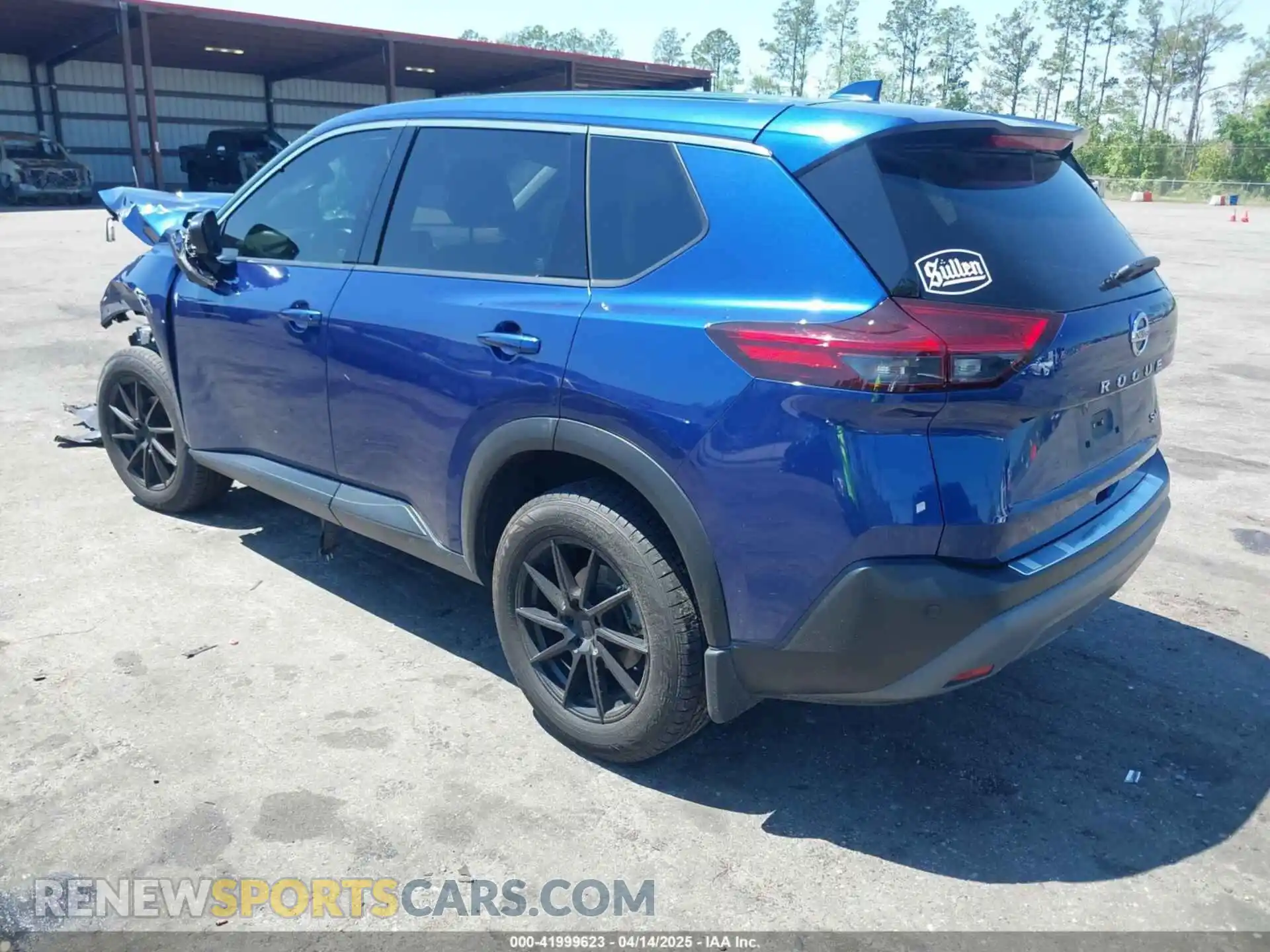 3 Photograph of a damaged car JN8AT3BA4MW015014 NISSAN ROGUE 2021