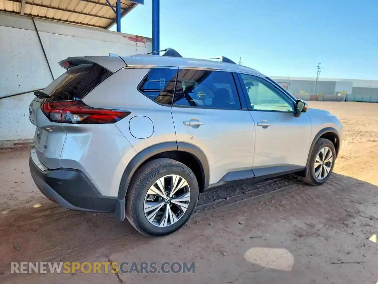 3 Photograph of a damaged car JN8AT3BA4MW017295 NISSAN ROGUE 2021