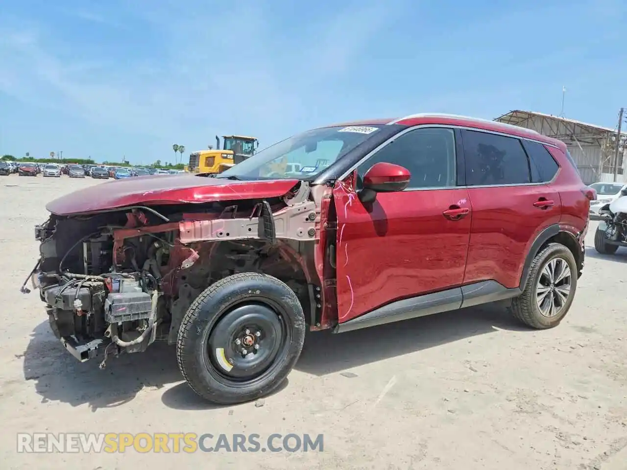 1 Фотография поврежденного автомобиля JN8AT3BA4MW017703 NISSAN ROGUE 2021