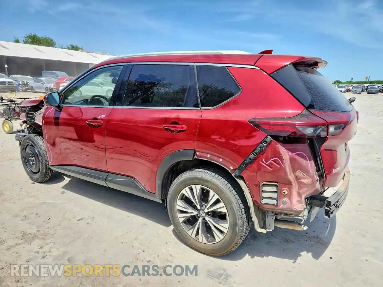 2 Фотография поврежденного автомобиля JN8AT3BA4MW017703 NISSAN ROGUE 2021