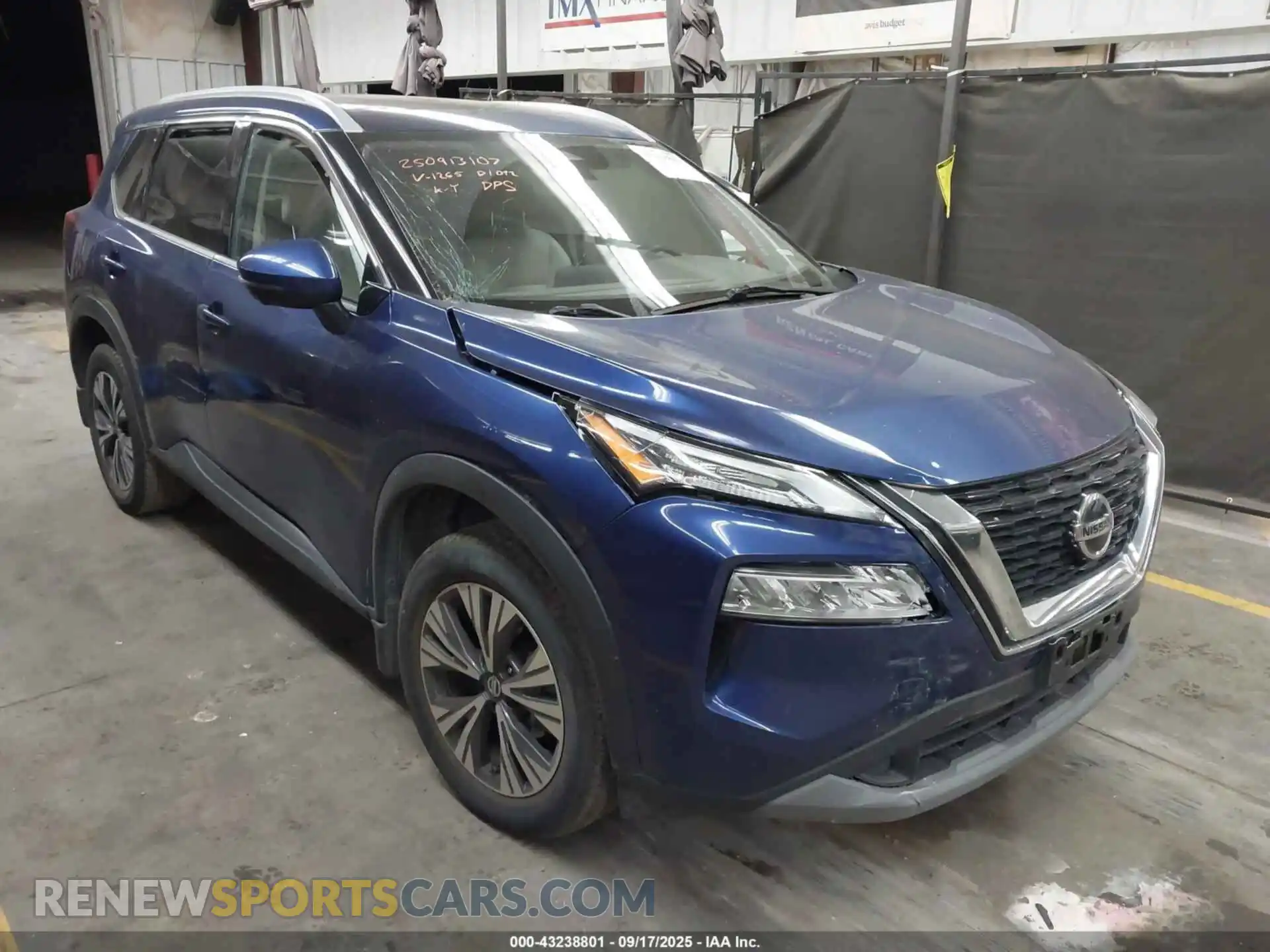 1 Photograph of a damaged car JN8AT3BA4MW021265 NISSAN ROGUE 2021