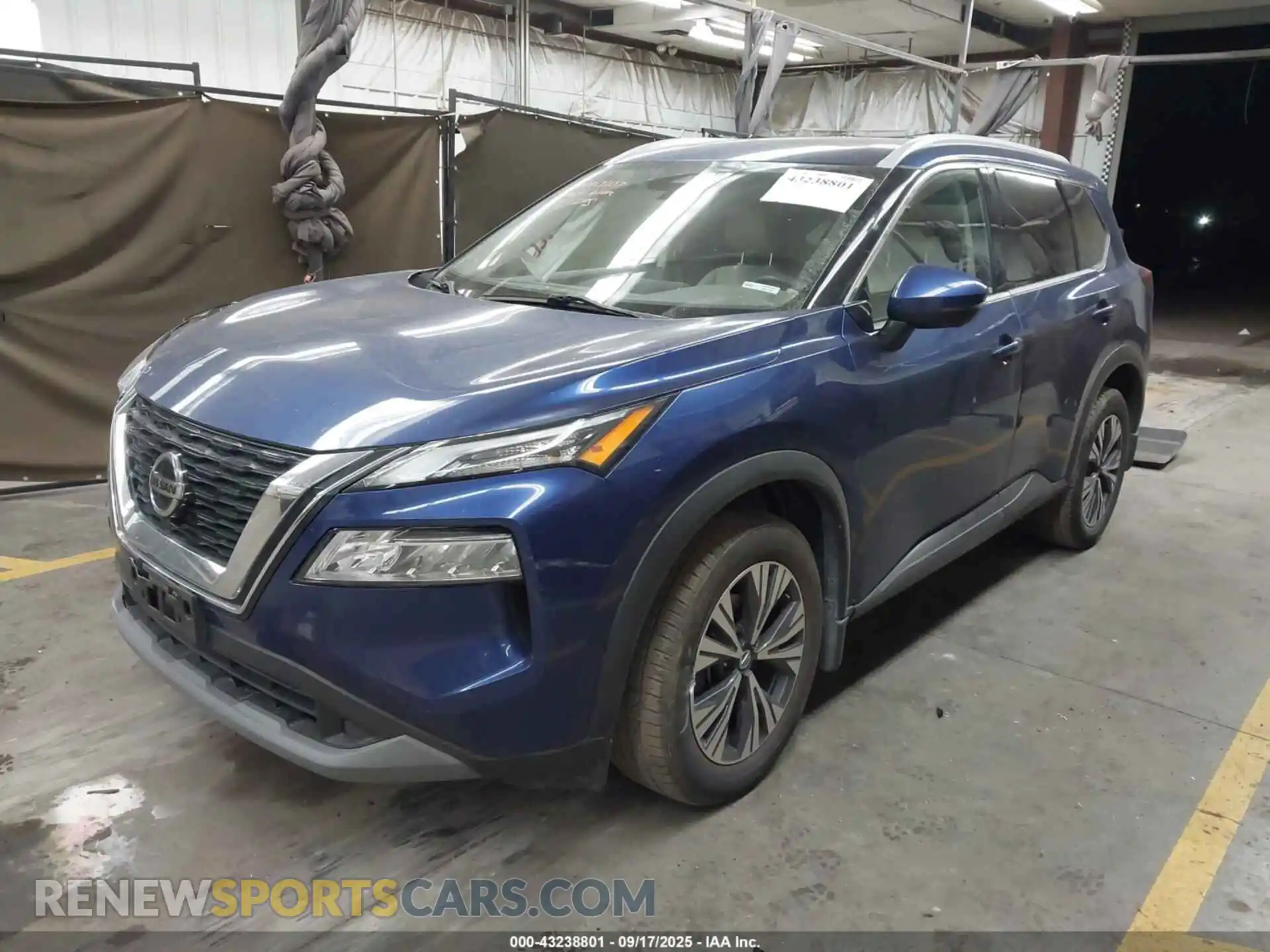2 Photograph of a damaged car JN8AT3BA4MW021265 NISSAN ROGUE 2021