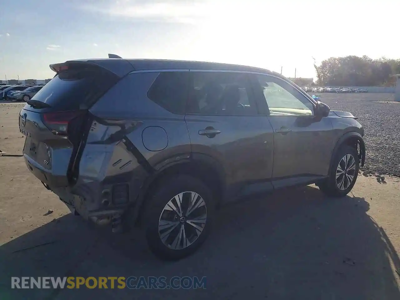 3 Photograph of a damaged car JN8AT3BA5MW002689 NISSAN ROGUE 2021