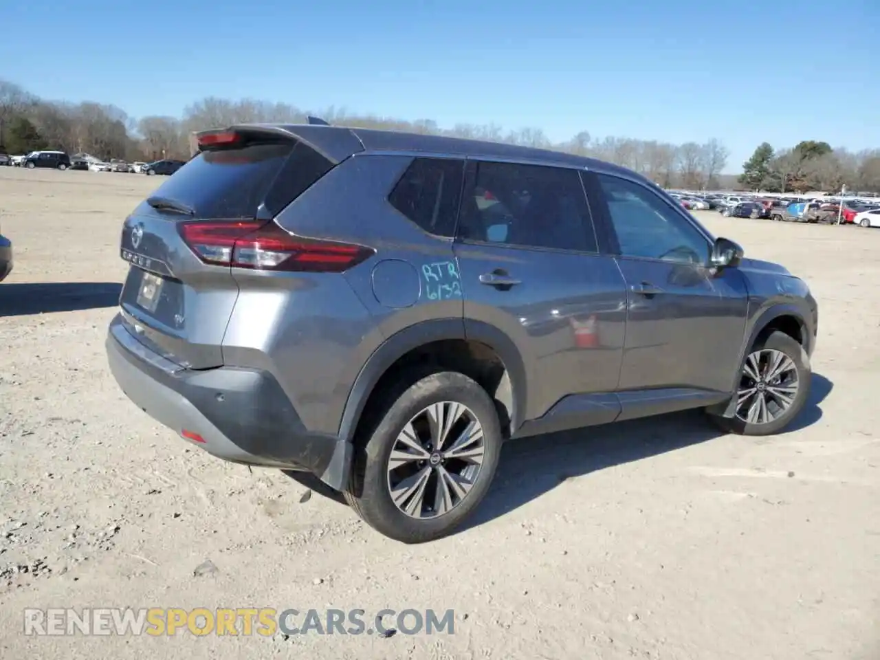 3 Photograph of a damaged car JN8AT3BA5MW009299 NISSAN ROGUE 2021