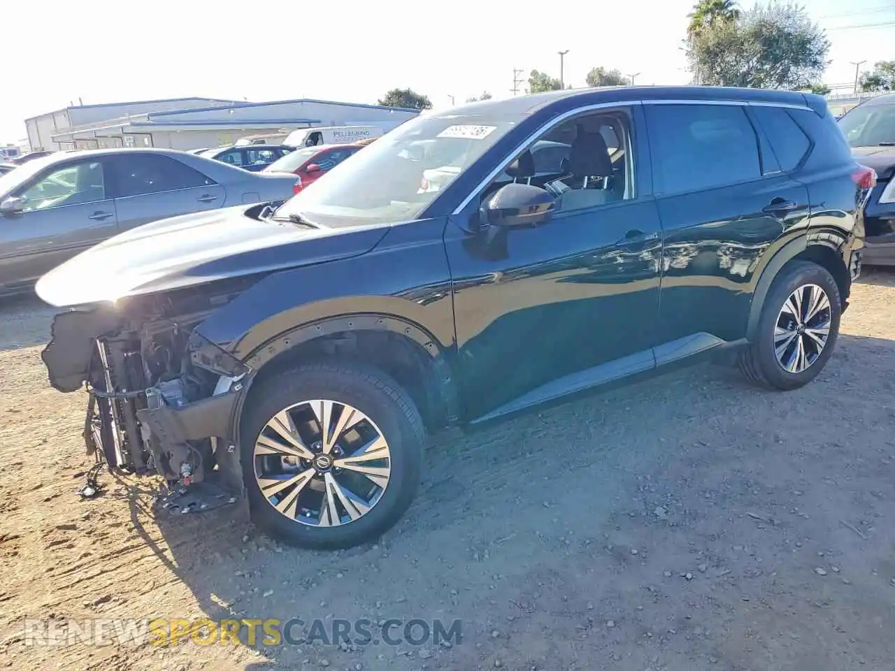 1 Photograph of a damaged car JN8AT3BA5MW021467 NISSAN ROGUE 2021