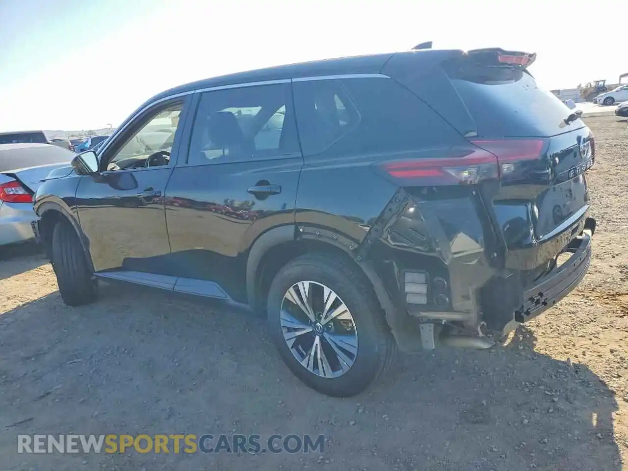 2 Photograph of a damaged car JN8AT3BA5MW021467 NISSAN ROGUE 2021
