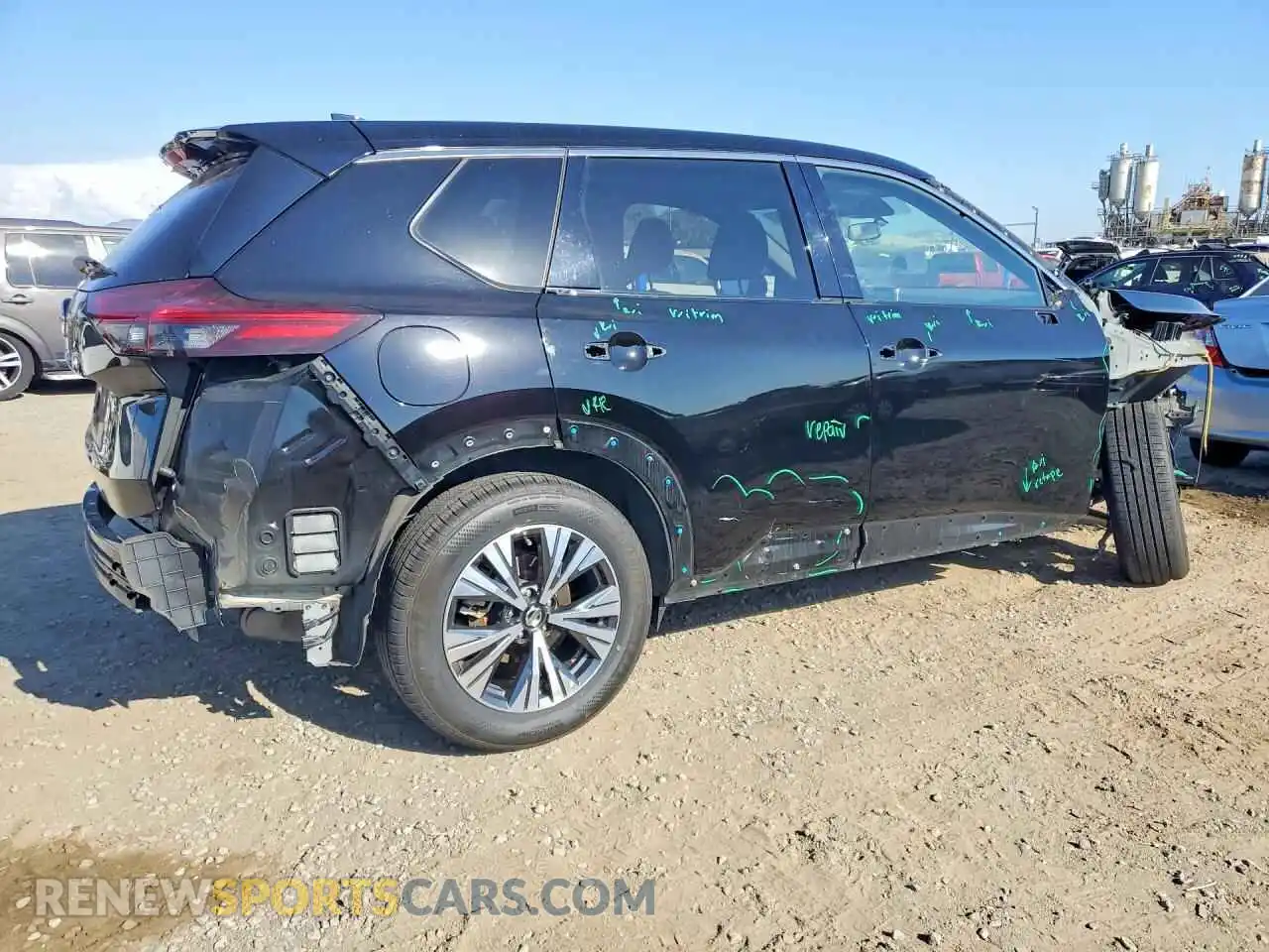 3 Photograph of a damaged car JN8AT3BA5MW021467 NISSAN ROGUE 2021