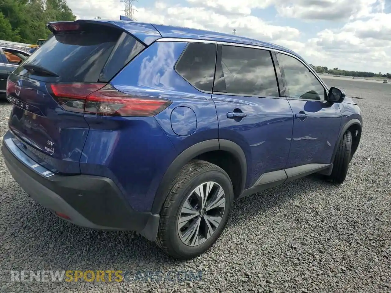 3 Photograph of a damaged car JN8AT3BA5MW024157 NISSAN ROGUE 2021