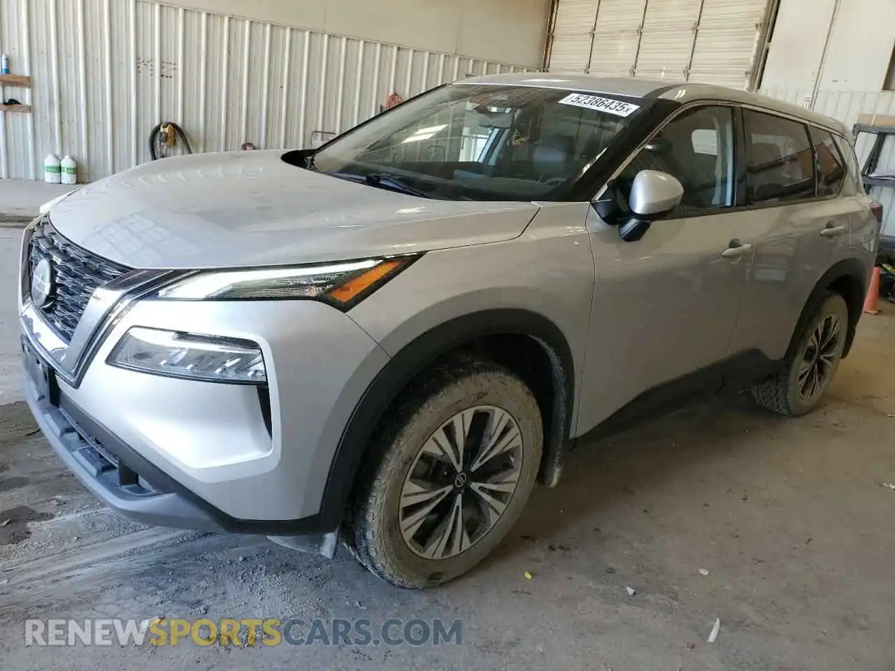1 Photograph of a damaged car JN8AT3BA6MW000207 NISSAN ROGUE 2021