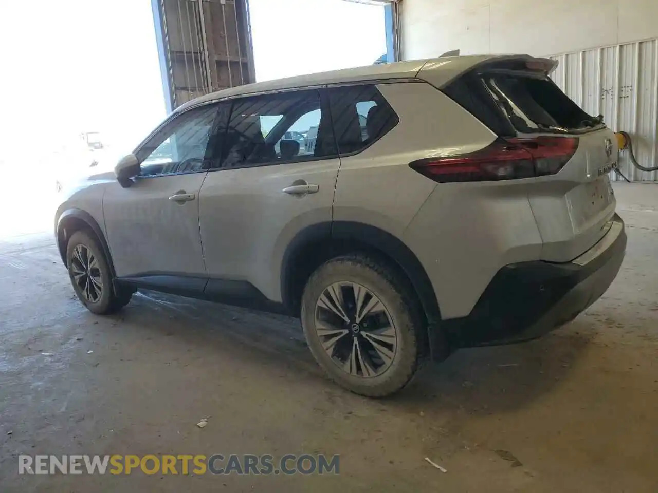 2 Photograph of a damaged car JN8AT3BA6MW000207 NISSAN ROGUE 2021