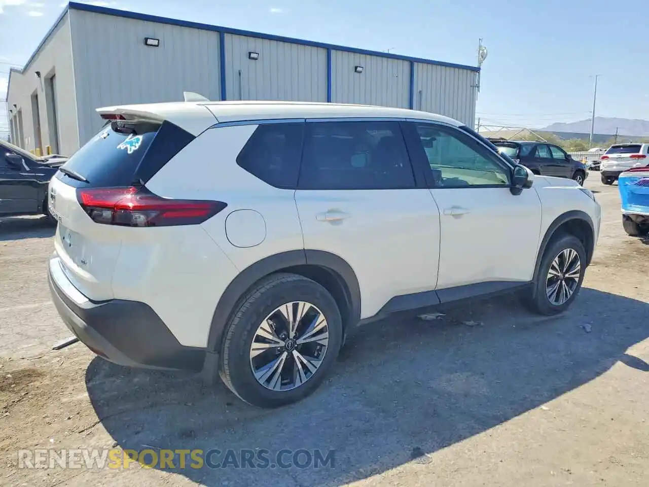 3 Photograph of a damaged car JN8AT3BA6MW006198 NISSAN ROGUE 2021