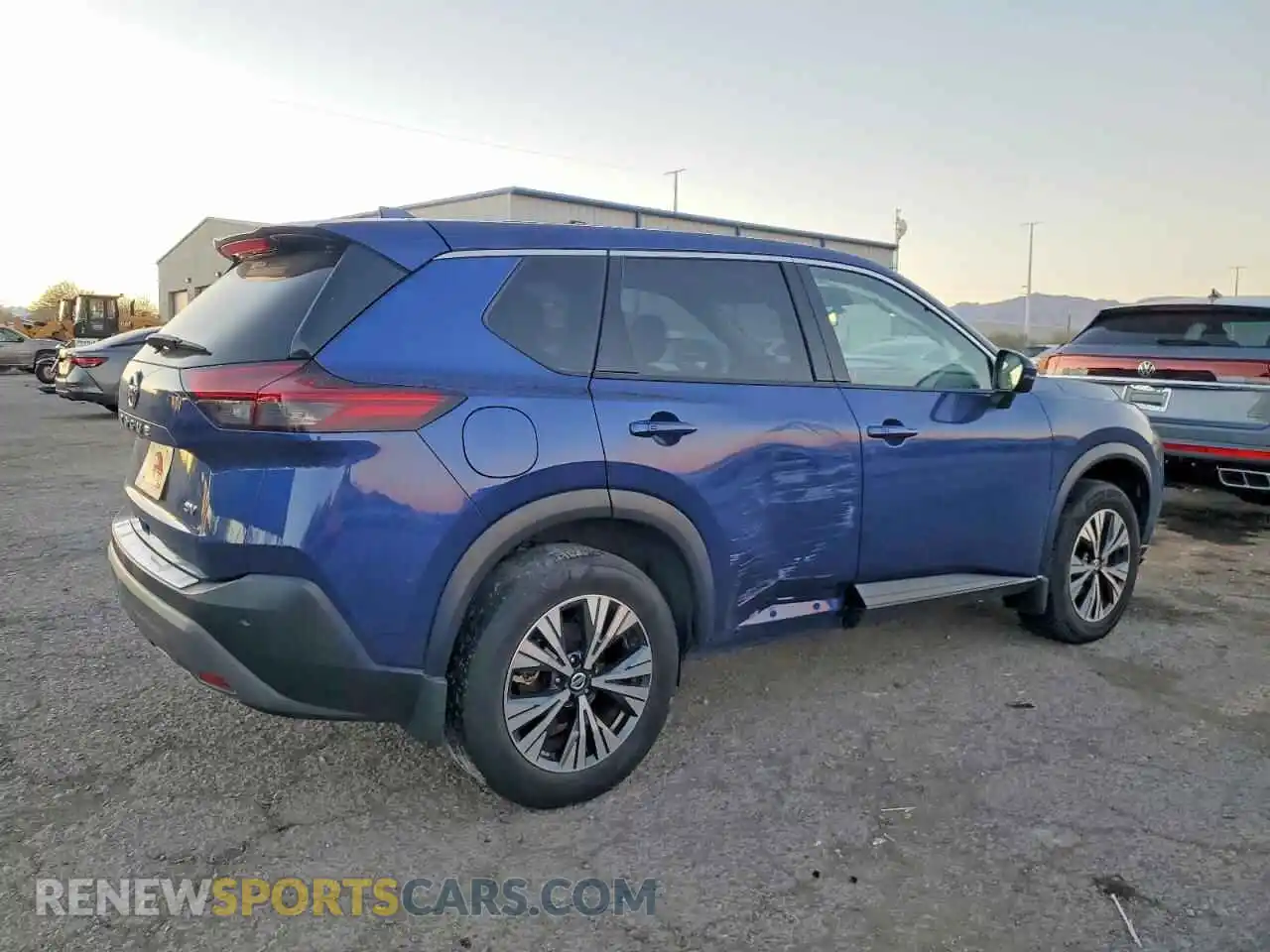 3 Photograph of a damaged car JN8AT3BA6MW017363 NISSAN ROGUE 2021