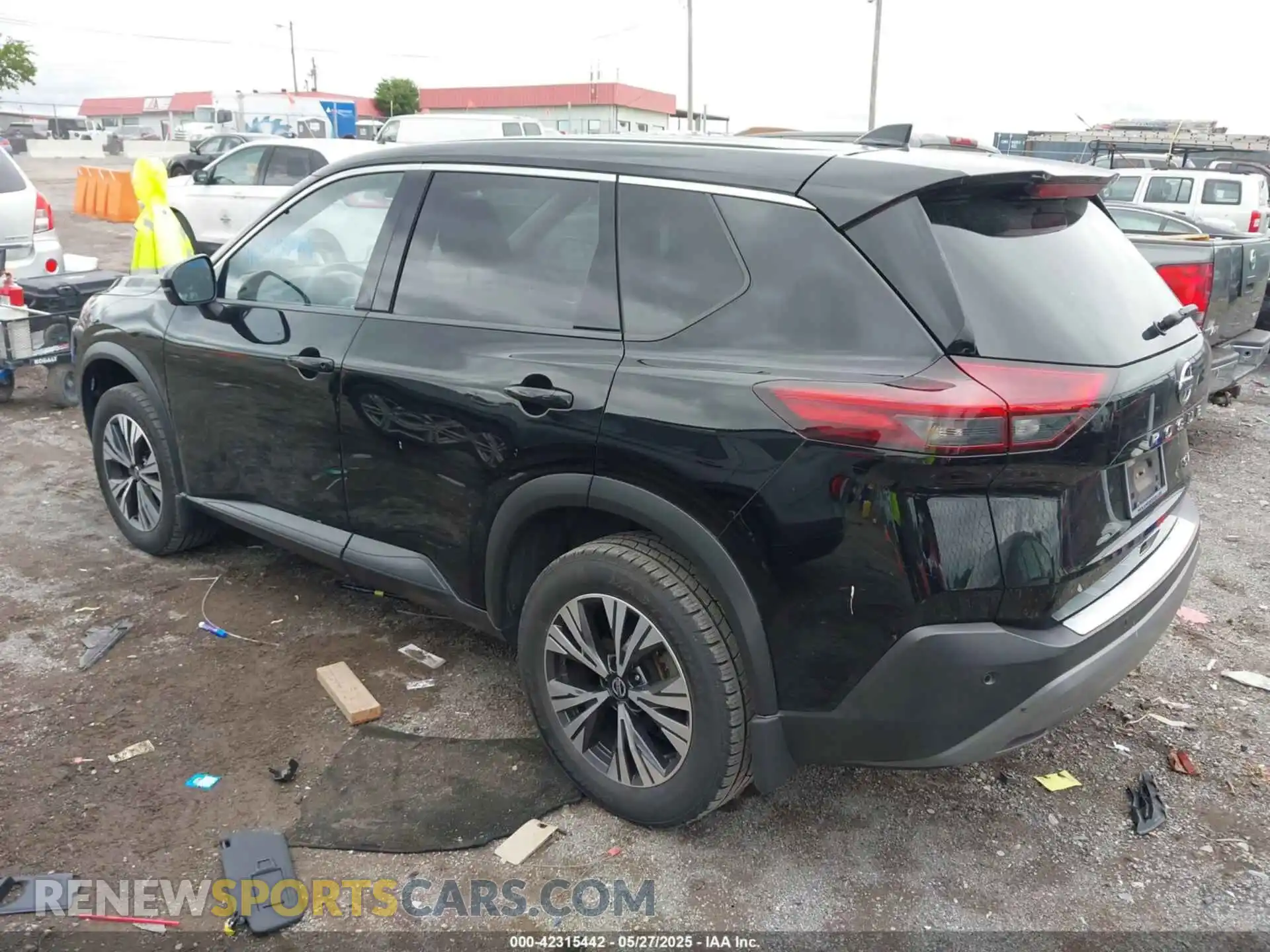 3 Photograph of a damaged car JN8AT3BA7MW006372 NISSAN ROGUE 2021