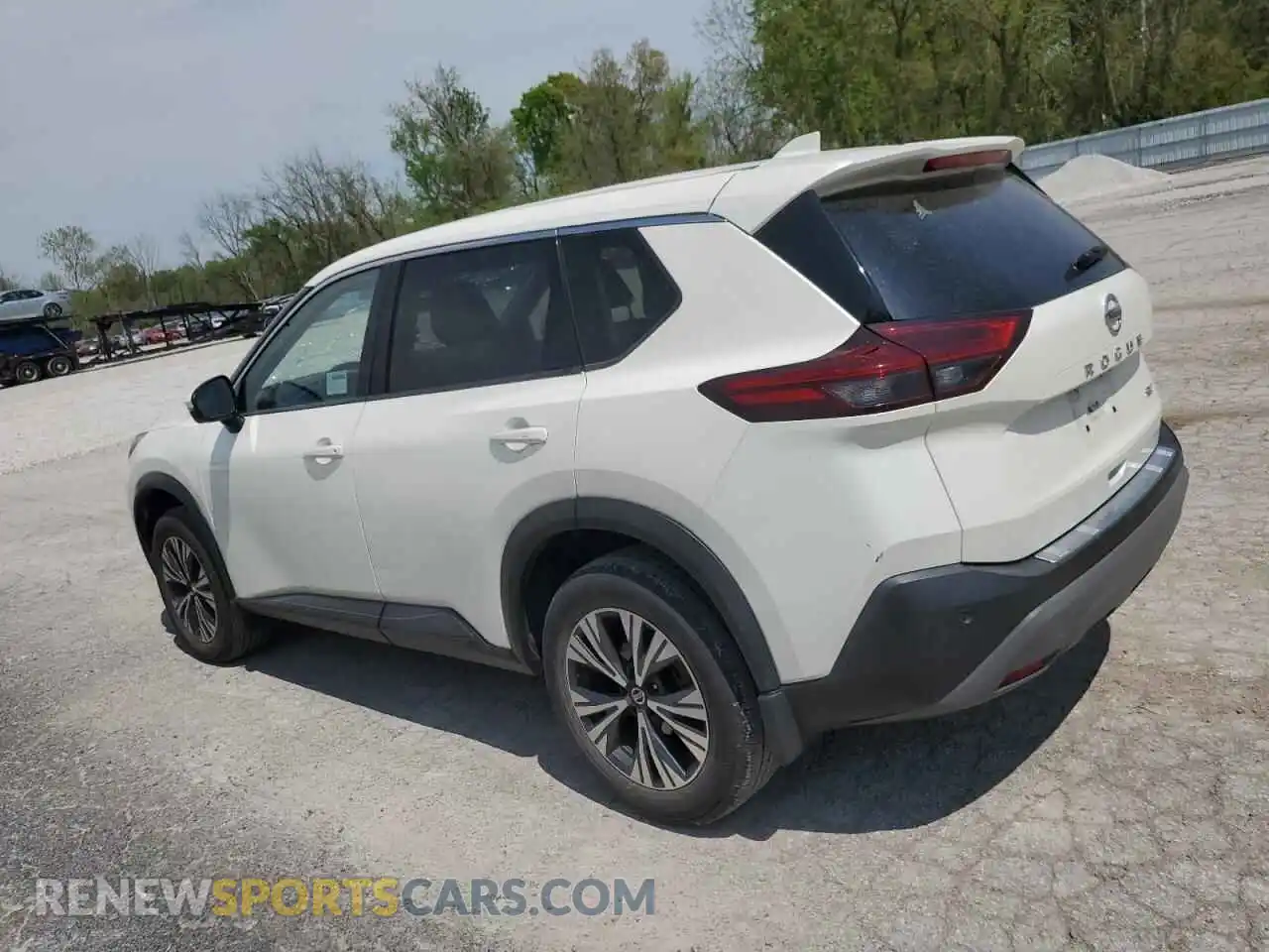 2 Photograph of a damaged car JN8AT3BA8MW009250 NISSAN ROGUE 2021