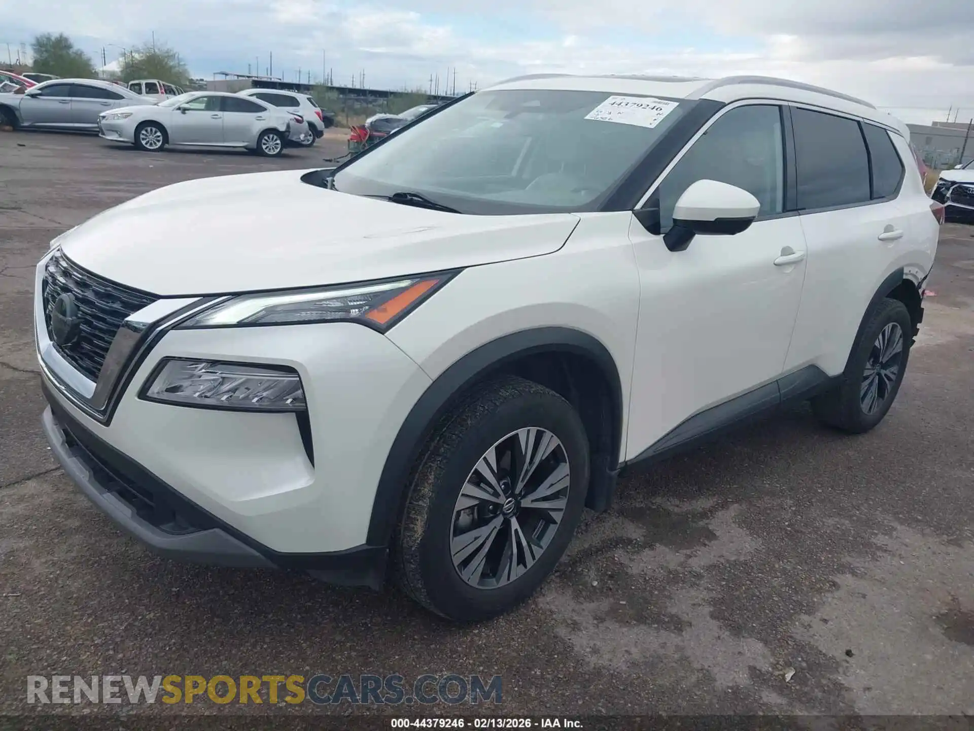 2 Photograph of a damaged car JN8AT3BAXMW006883 NISSAN ROGUE 2021