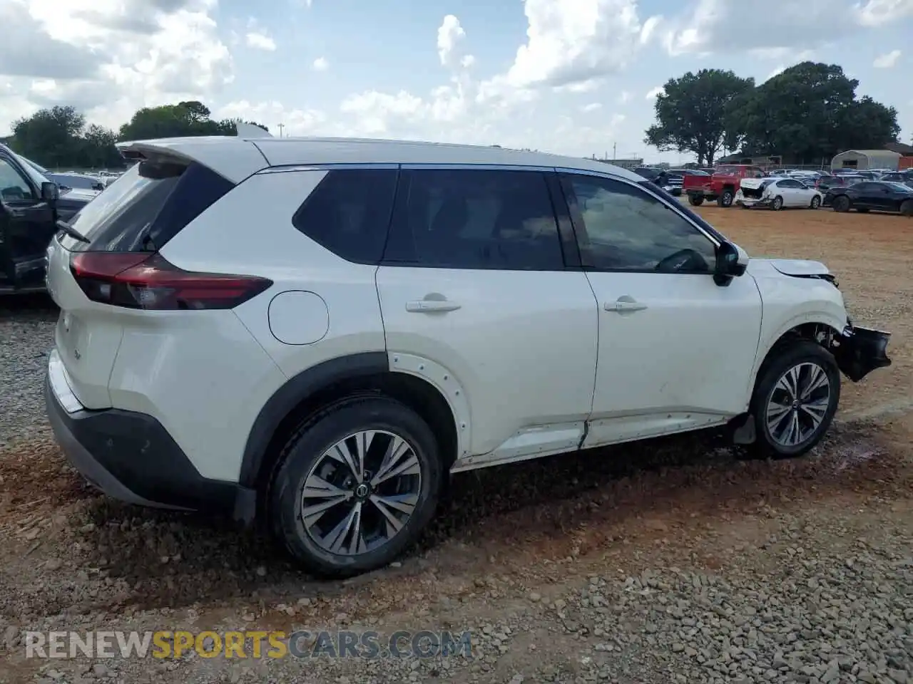 3 Photograph of a damaged car JN8AT3BAXMW012229 NISSAN ROGUE 2021