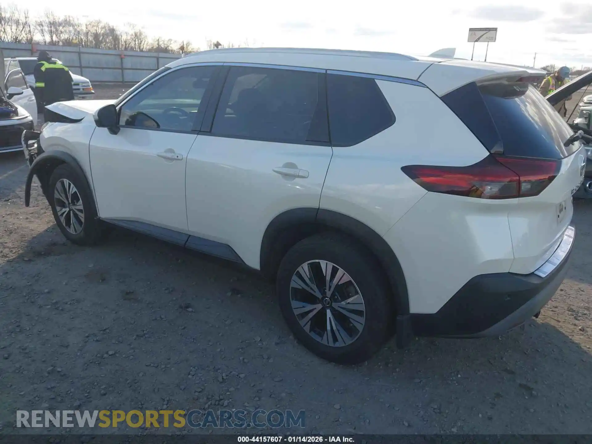 3 Photograph of a damaged car JN8AT3BAXMW016054 NISSAN ROGUE 2021
