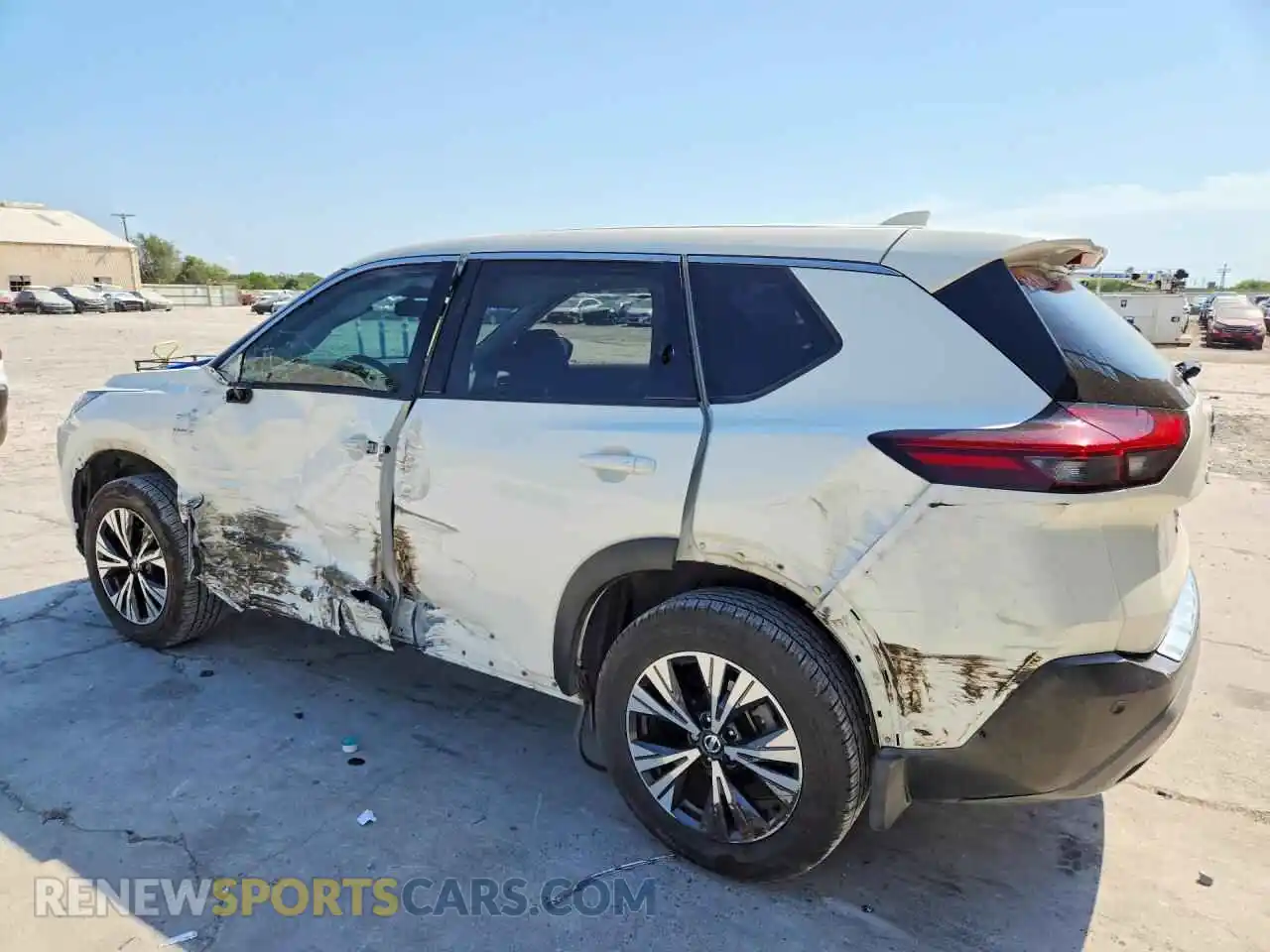 2 fotografías del automóvil dañado JN8AT3BAXMW018189 NISSAN ROGUE 2021