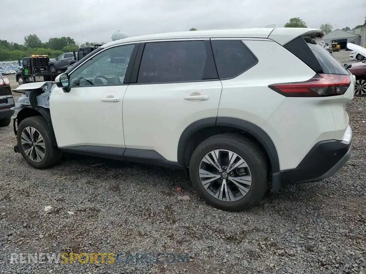 2 Photograph of a damaged car JN8AT3BB0MW212920 NISSAN ROGUE 2021