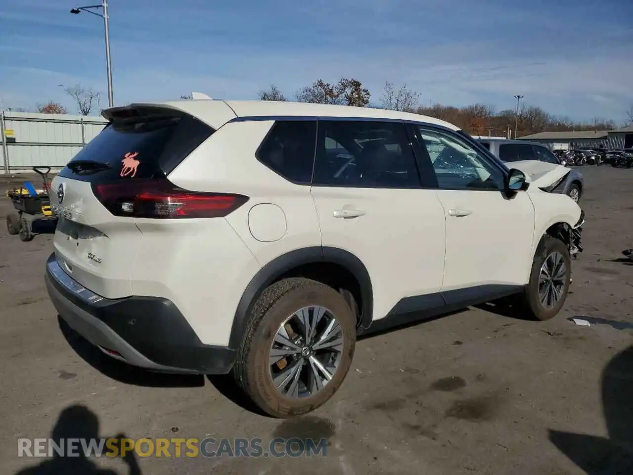 3 Photograph of a damaged car JN8AT3BB0MW224548 NISSAN ROGUE 2021