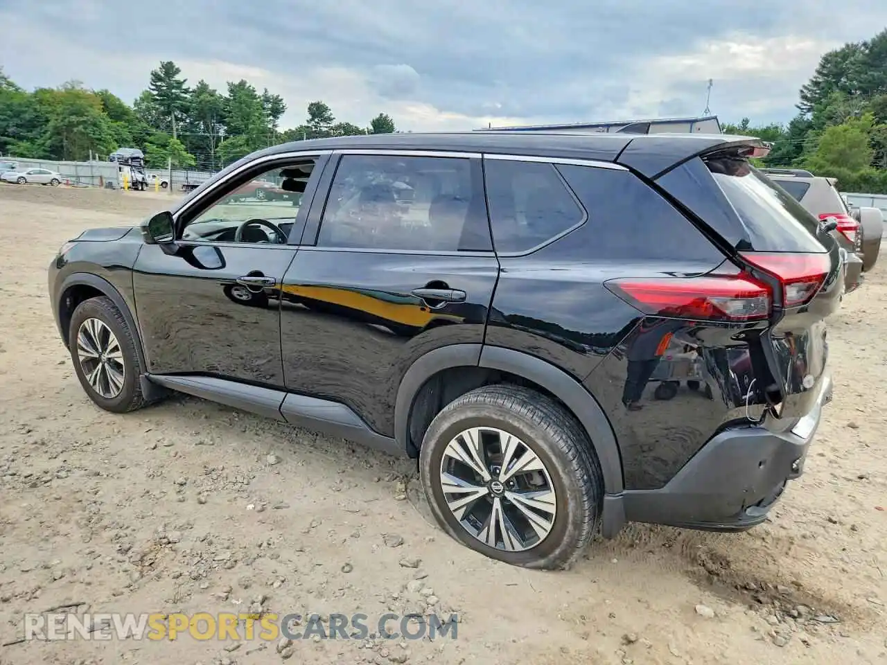 2 fotografías del automóvil dañado JN8AT3BB1MW212716 NISSAN ROGUE 2021